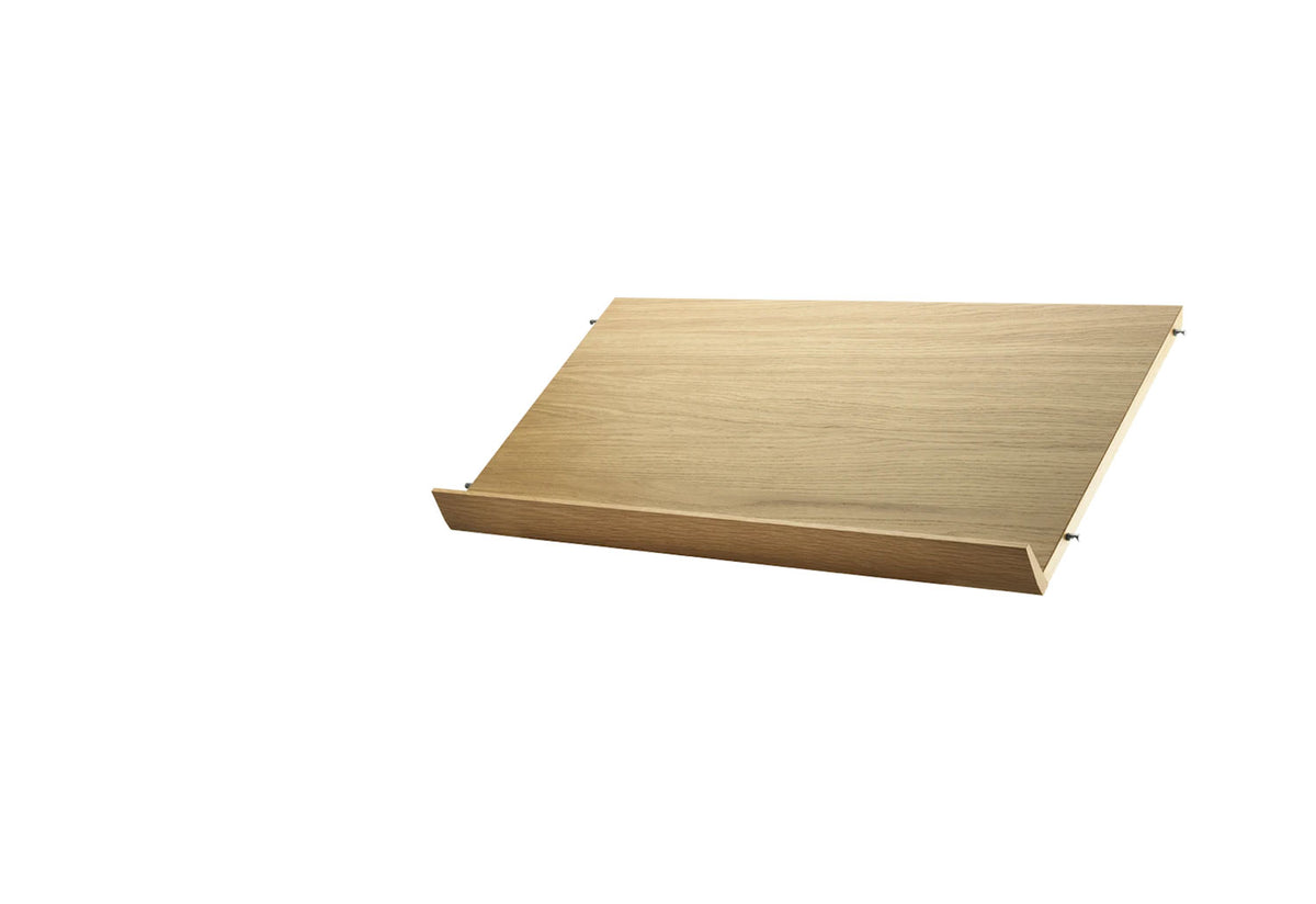 String System | Magazine Wood Shelf, Nisse strinning, String