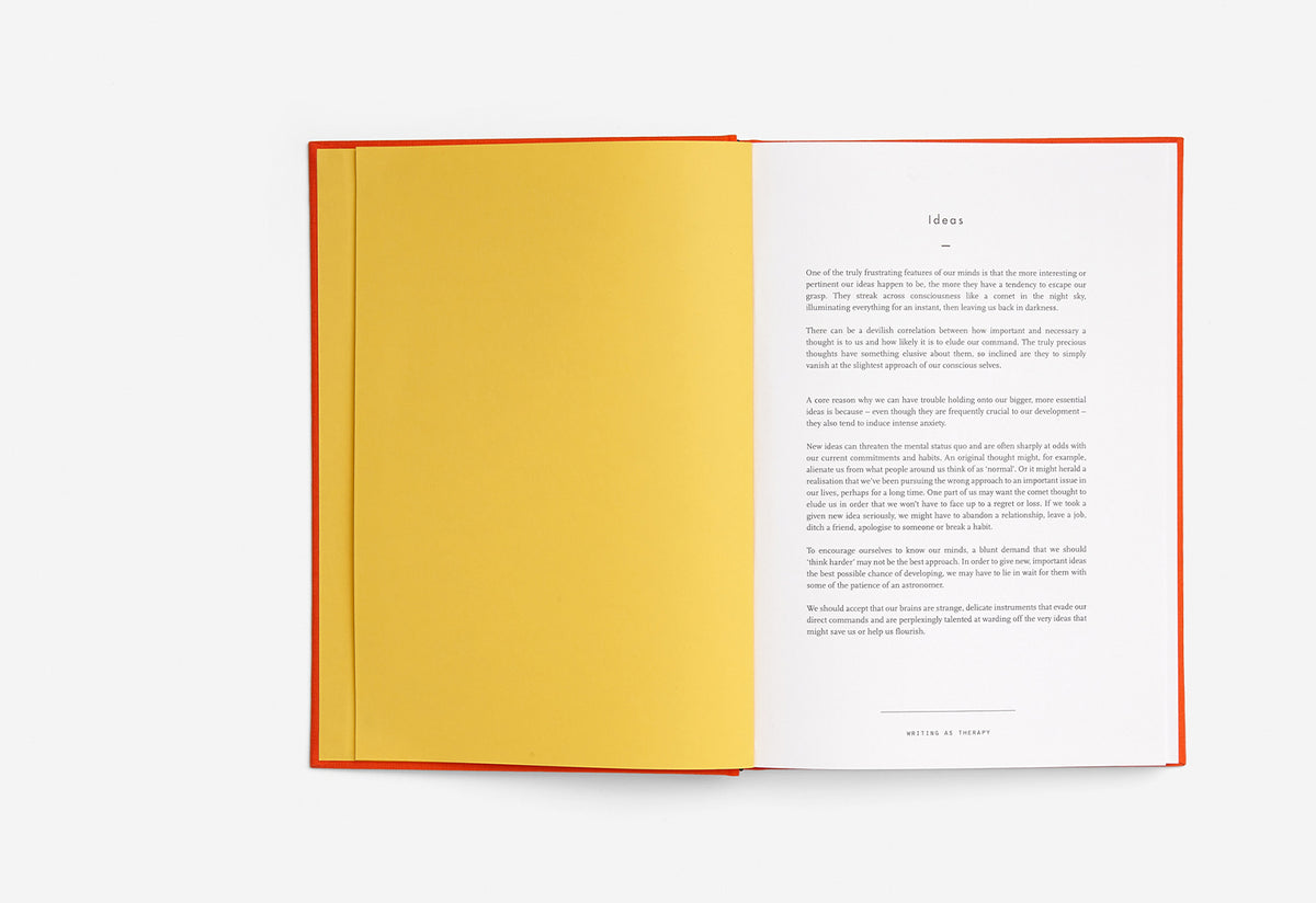 Writing as Therapy Journal | Ideas, The school of life