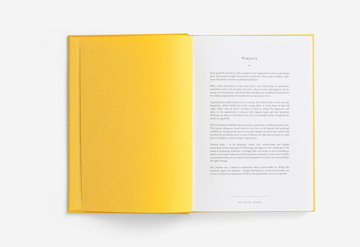 Writing as Therapy Journal | Projects, The school of life