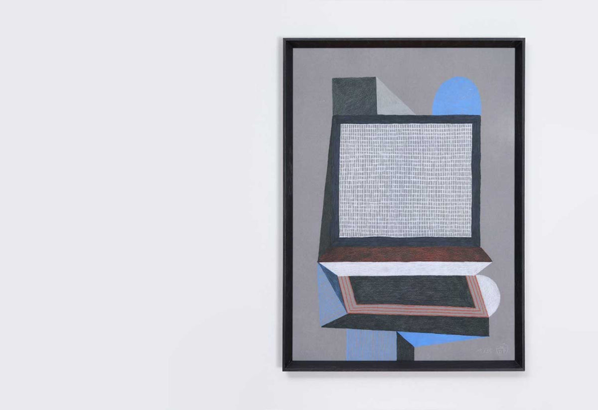 With a Screen Print, 2015, Nathalie du pasquier , The wrong shop