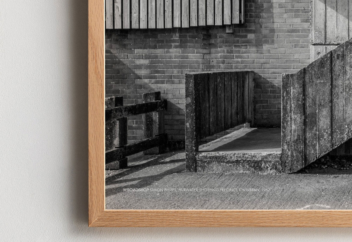 Simon Phipps Poster | Fairwater Shopping Precinct, Simon phipps, The wrong shop