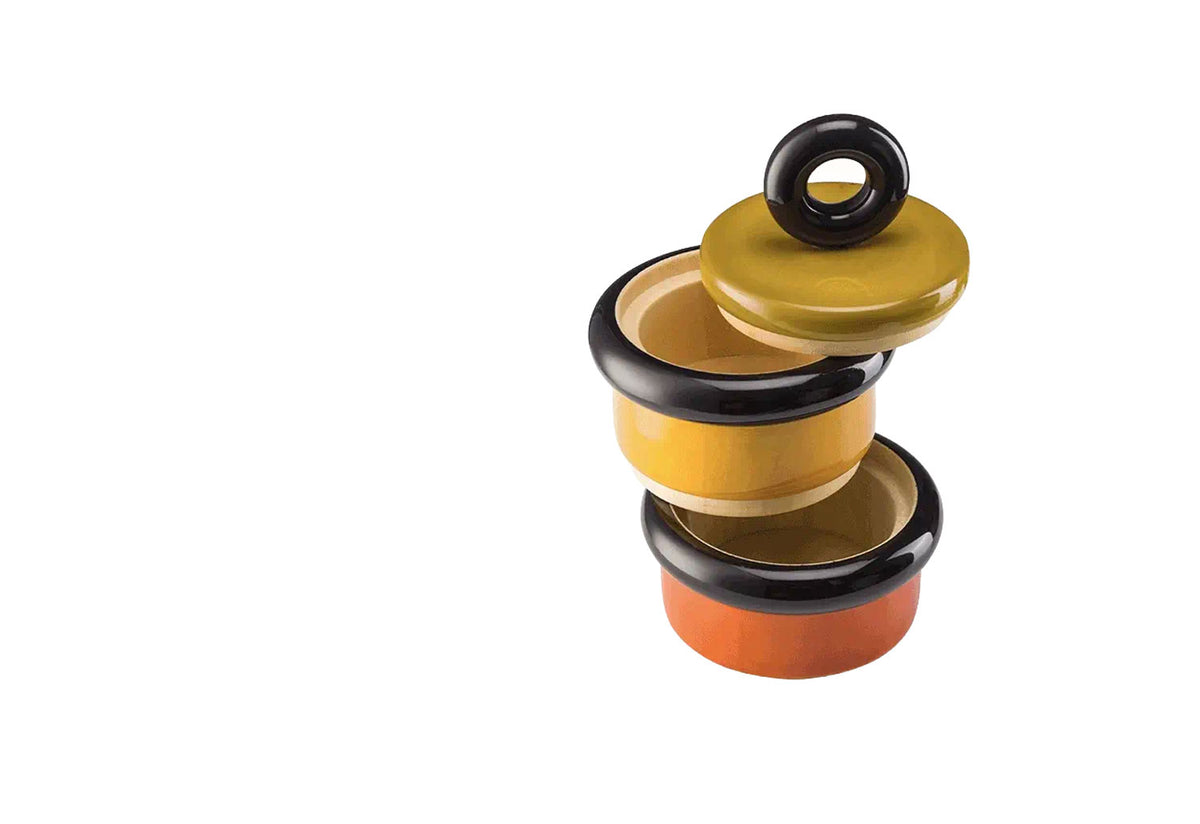 Tipu Stackable Pinch Pot, Moe redish, Tiipoi