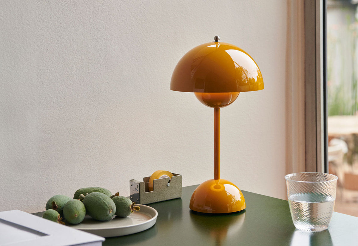 Flowerpot Portable Lamp | VP9, Verner panton, Andtradition