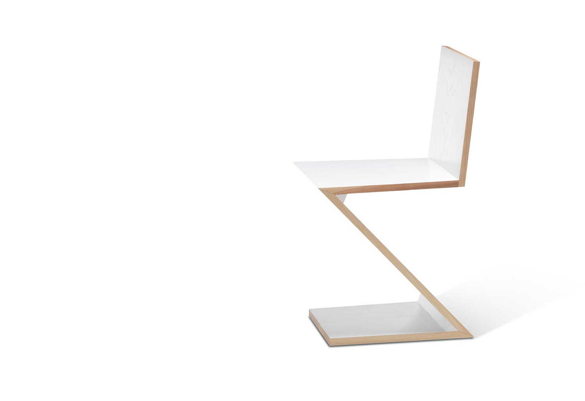 Zig Zag Chair, Gerrit t rietveld, Cassina