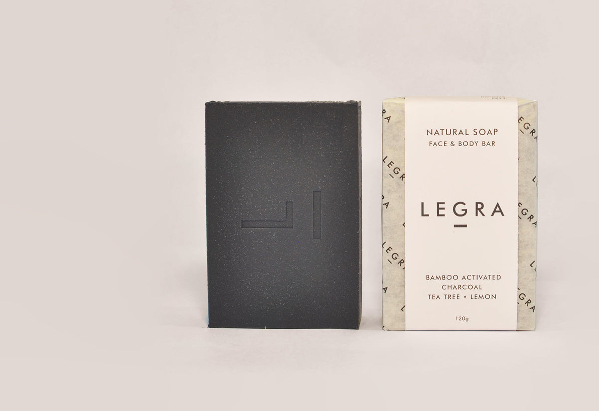 Charcoal and Tea Tree Soap, Legra
