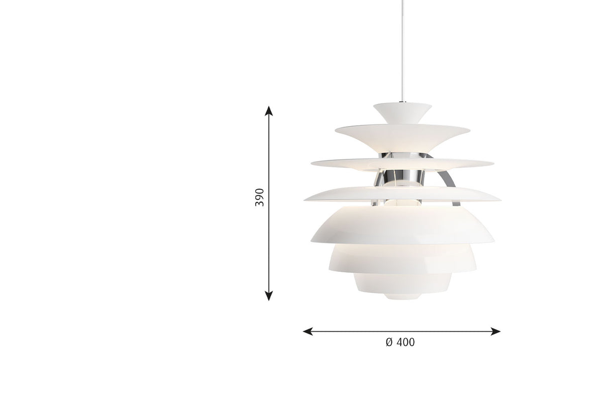 PH Snowball Pendant Light, Poul henningsen, Louis poulsen