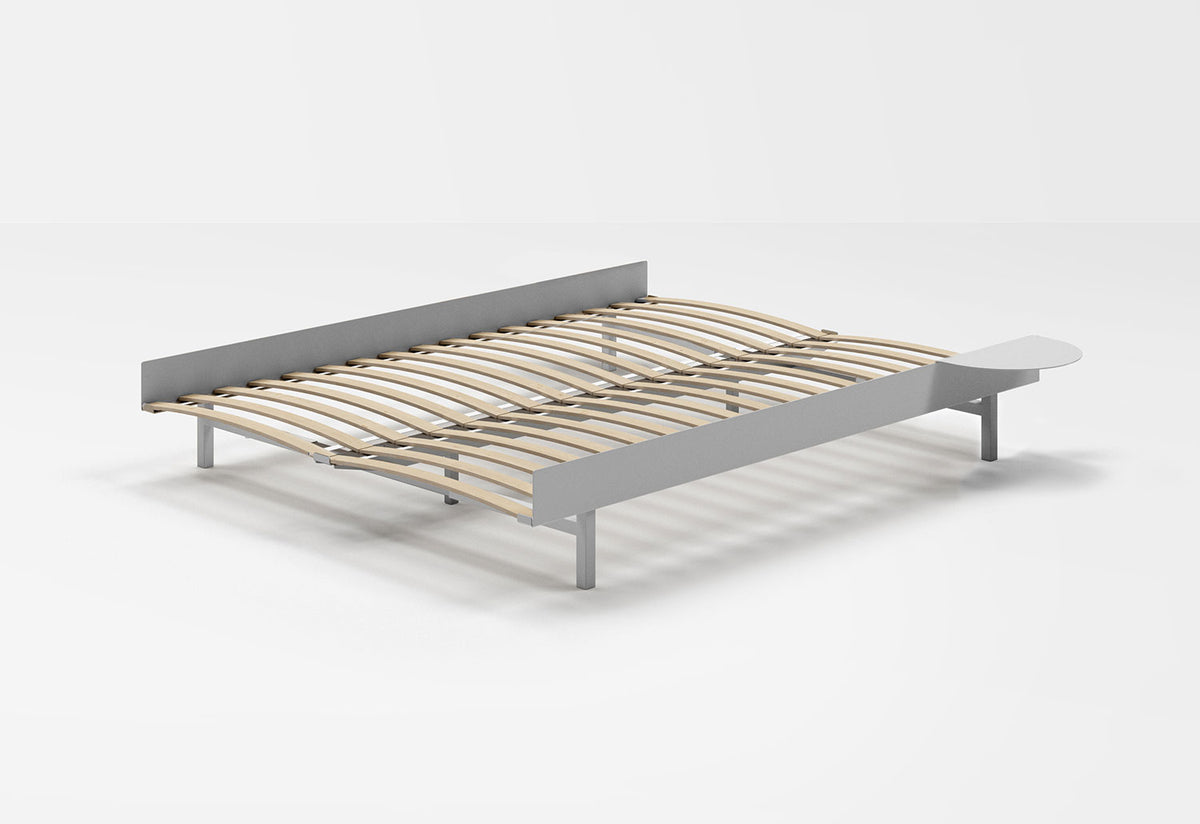 90 - 180cm Bed | Stainless Steel, Moebe