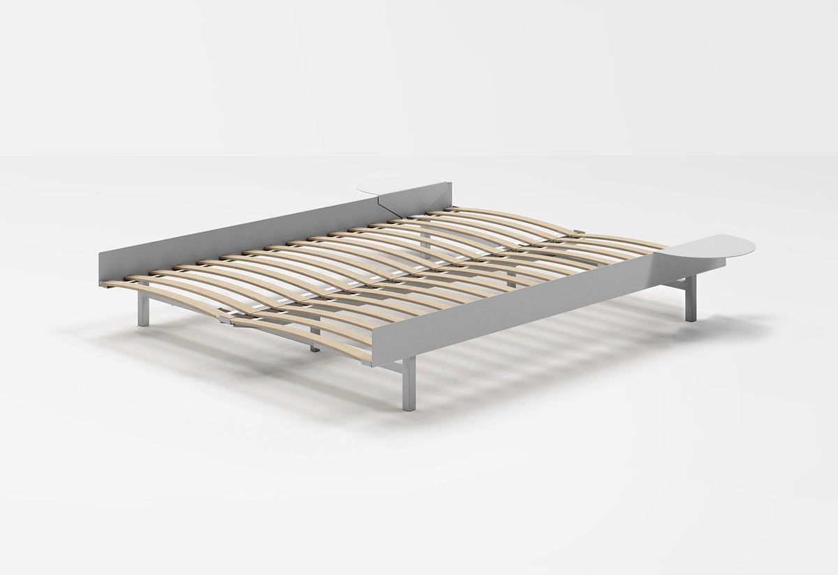 90 - 180cm Bed | Stainless Steel, Moebe