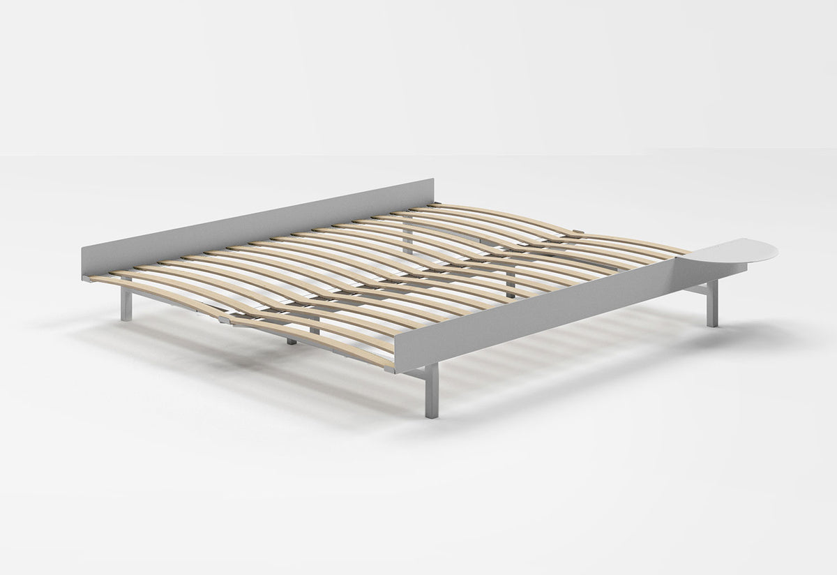 90 - 180cm Bed | Stainless Steel, Moebe