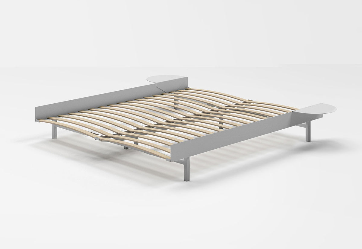 90 - 180cm Bed | Stainless Steel, Moebe