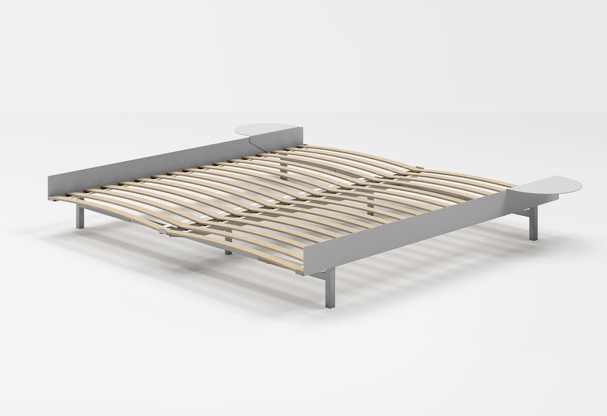 90 - 180cm Bed | Stainless Steel, Moebe