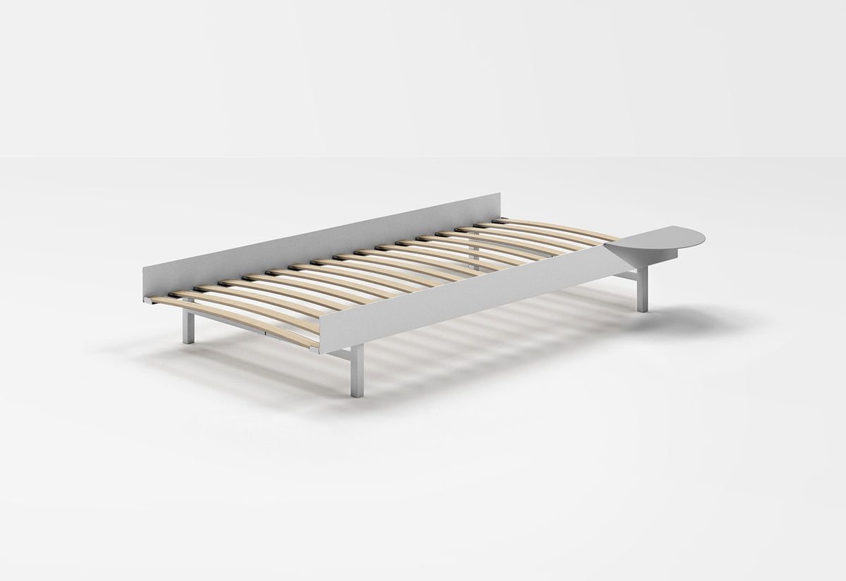 90 - 180cm Bed | Stainless Steel, Moebe