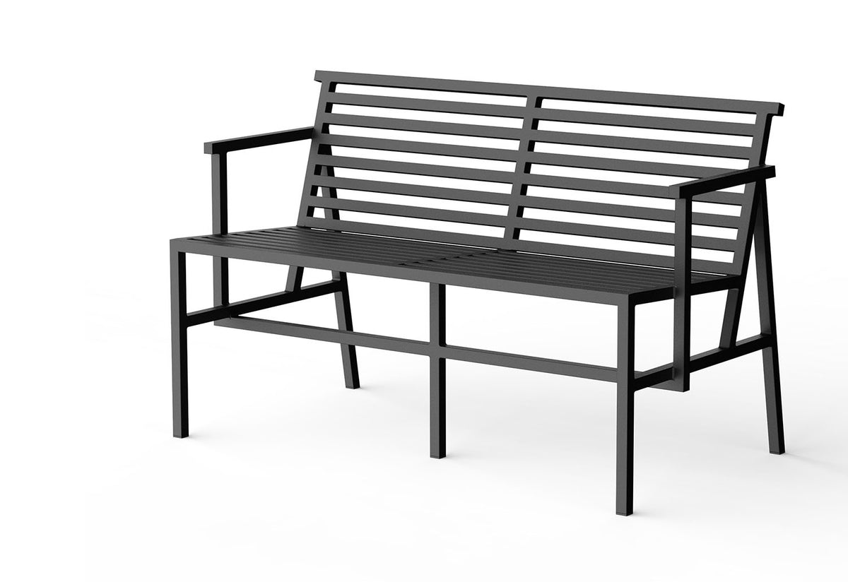 19 Outdoors Dining Bench, 2023, Butterfield brothers, Nine