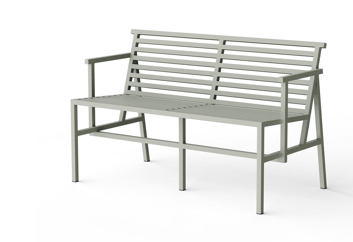 19 Outdoors Dining Bench, 2023, Butterfield brothers, Nine