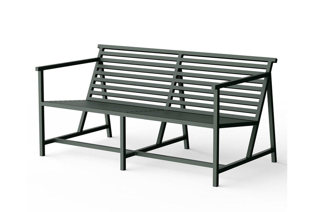 Lounge bench with back new arrivals