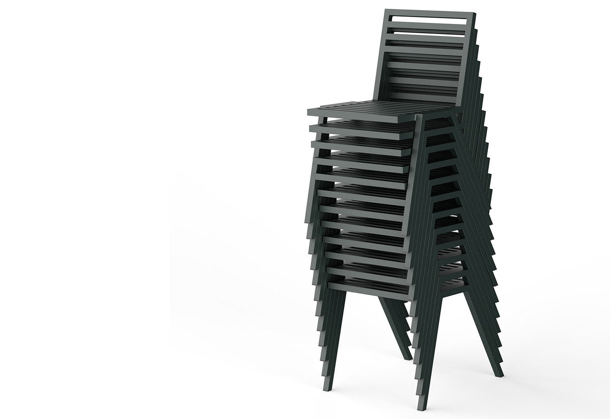 19 Outdoors Stacking Chair, 2023, Butterfield brothers, Nine