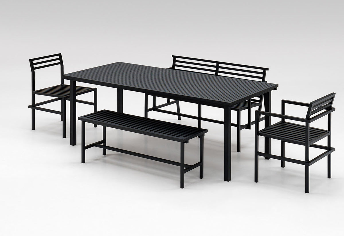 19 Outdoors Dining Table, Butterfield brothers, Nine