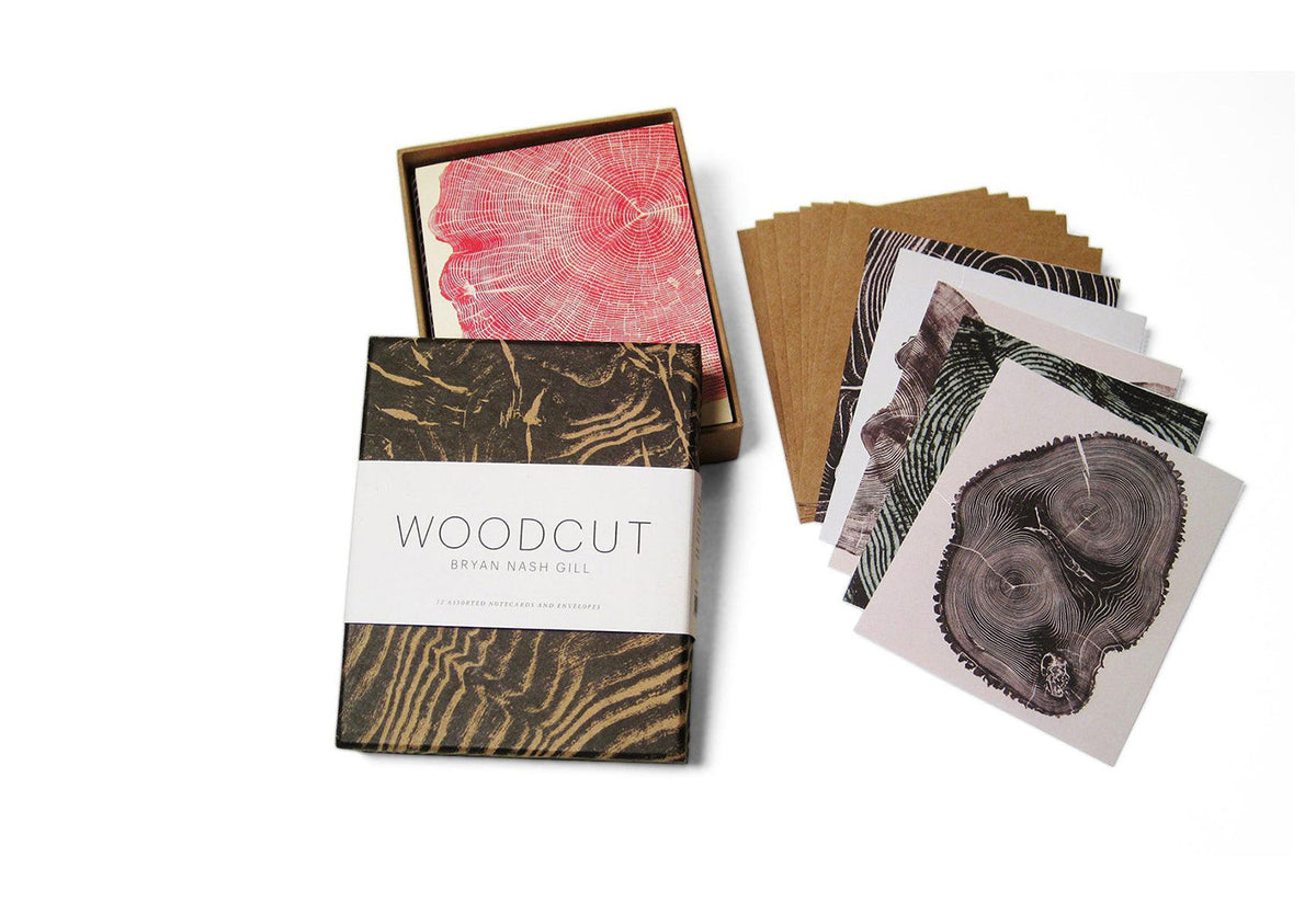 Woodcut Notecards, Bryan nash gill, Princeton architectural press