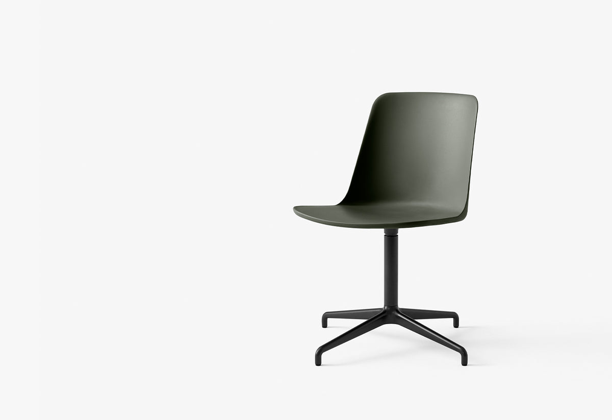 Rely Swivel Chair, Plastic Shell, Hee welling, Andtradition