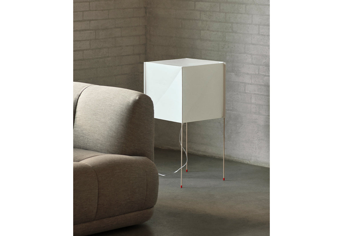 Paper Cube Floor Lamp - Ex Display