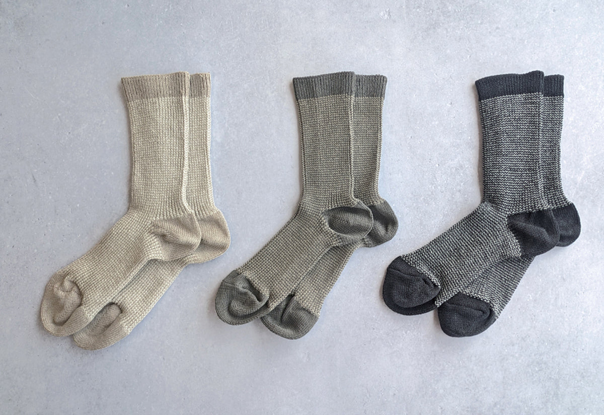 Jacquard Socks, Sasawashi