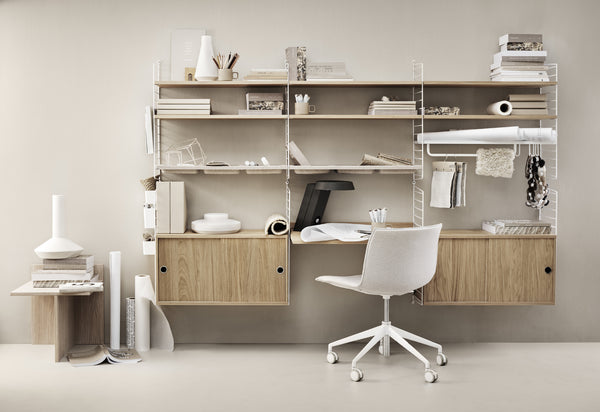 String System Work Desk 1949 White