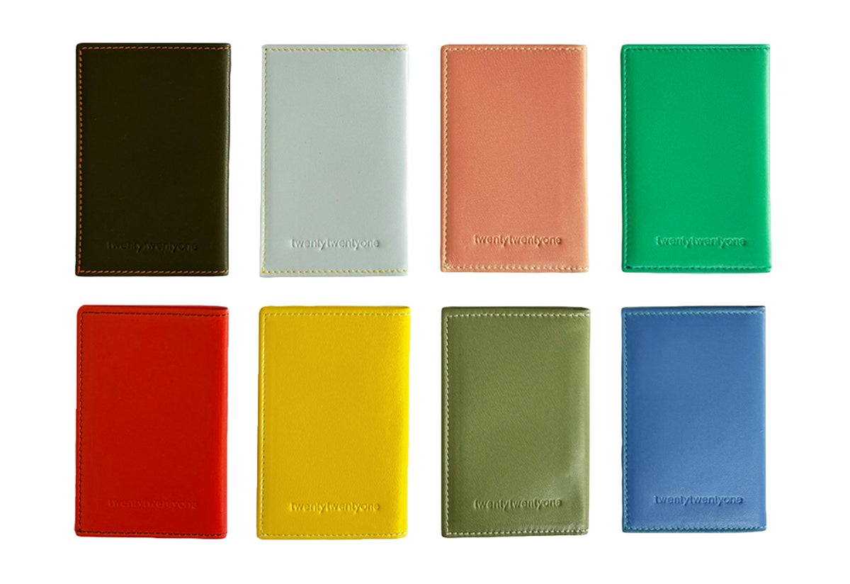 Leather Card Wallet, Twentytwentyone