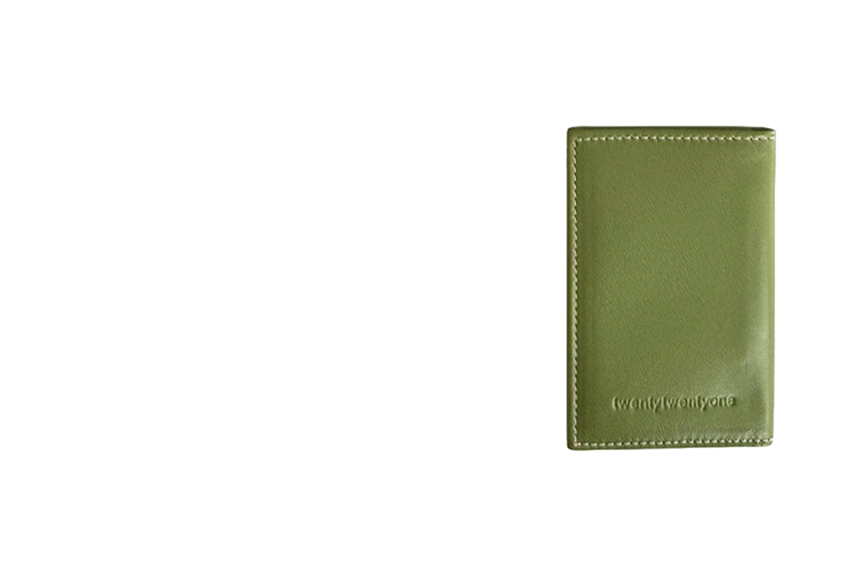 Leather Card Wallet, Twentytwentyone