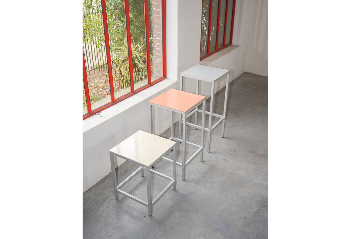 Alu Bar Stool, Muller van severen, Valerie objects