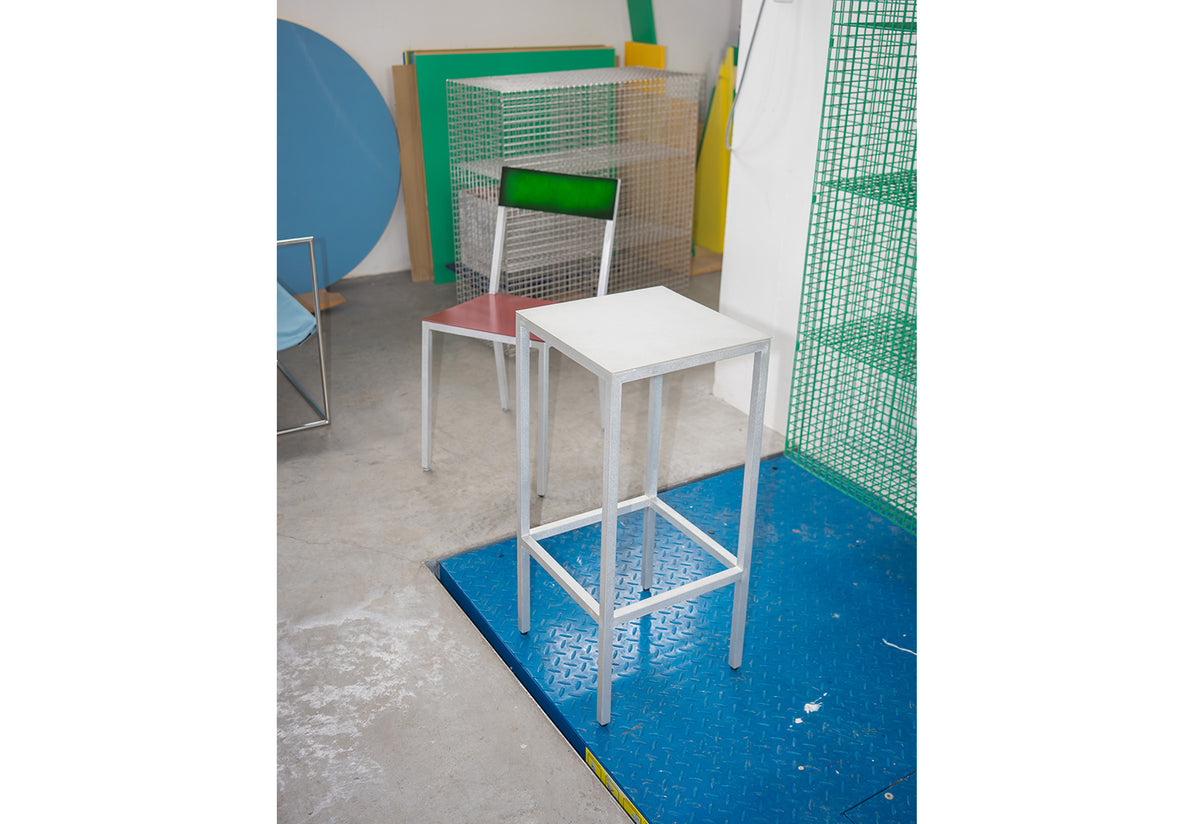 Alu Bar Stool, Muller van severen, Valerie objects