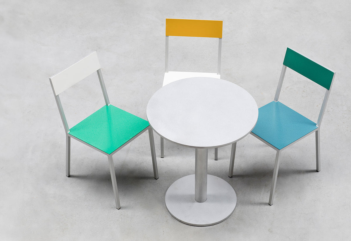 Alu Round Table, Muller van severen, Valerie objects