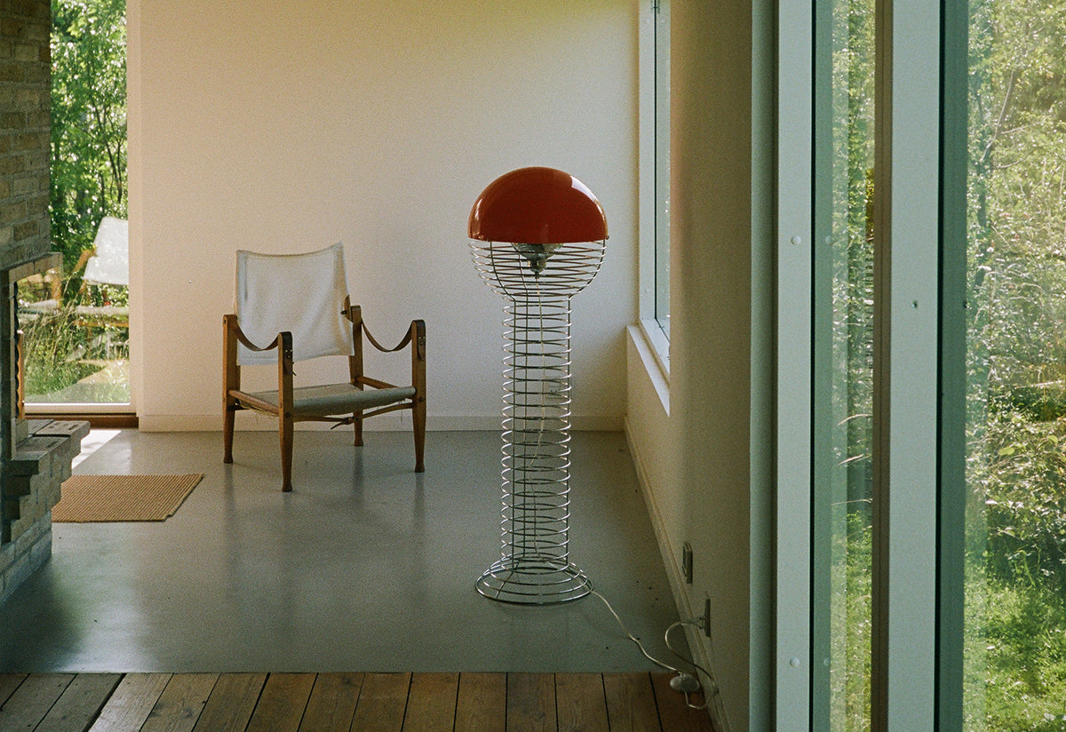 Wire Floor Lamp, Verner panton, Verpan