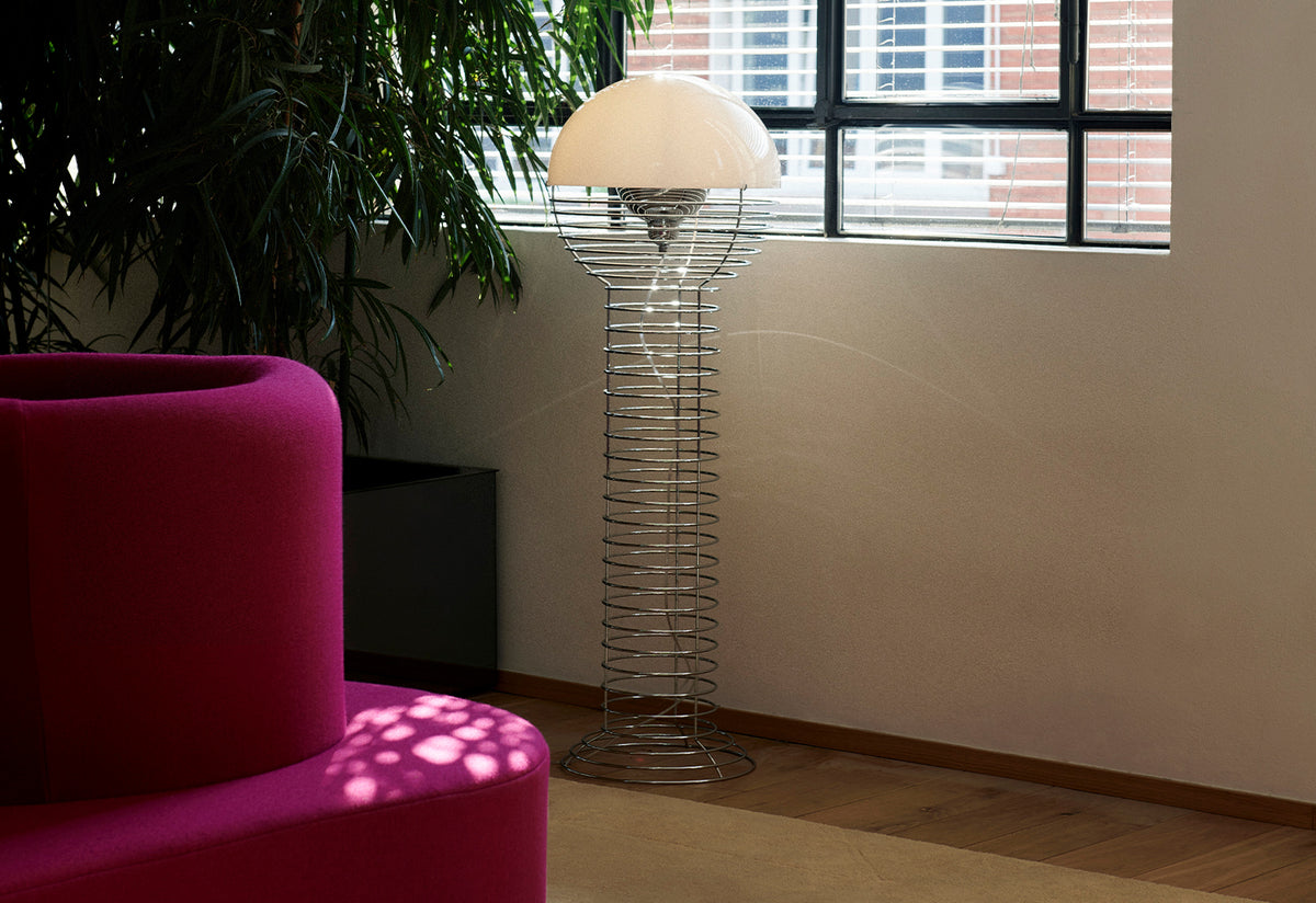 Wire Floor Lamp, Verner panton, Verpan