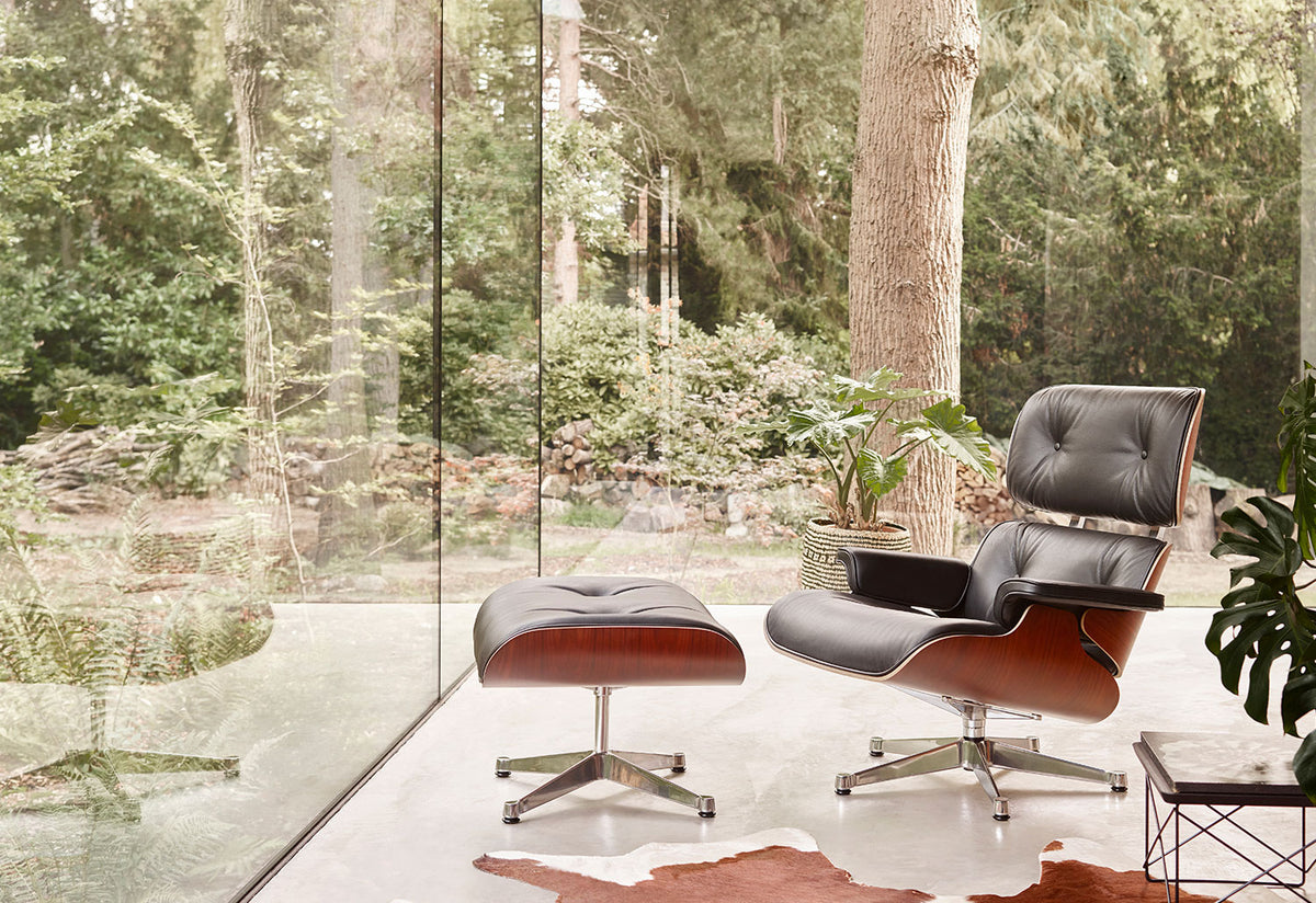 Eames lounge chair + ottoman - Santos Palisander, 1956, Charles and ray eames, Vitra