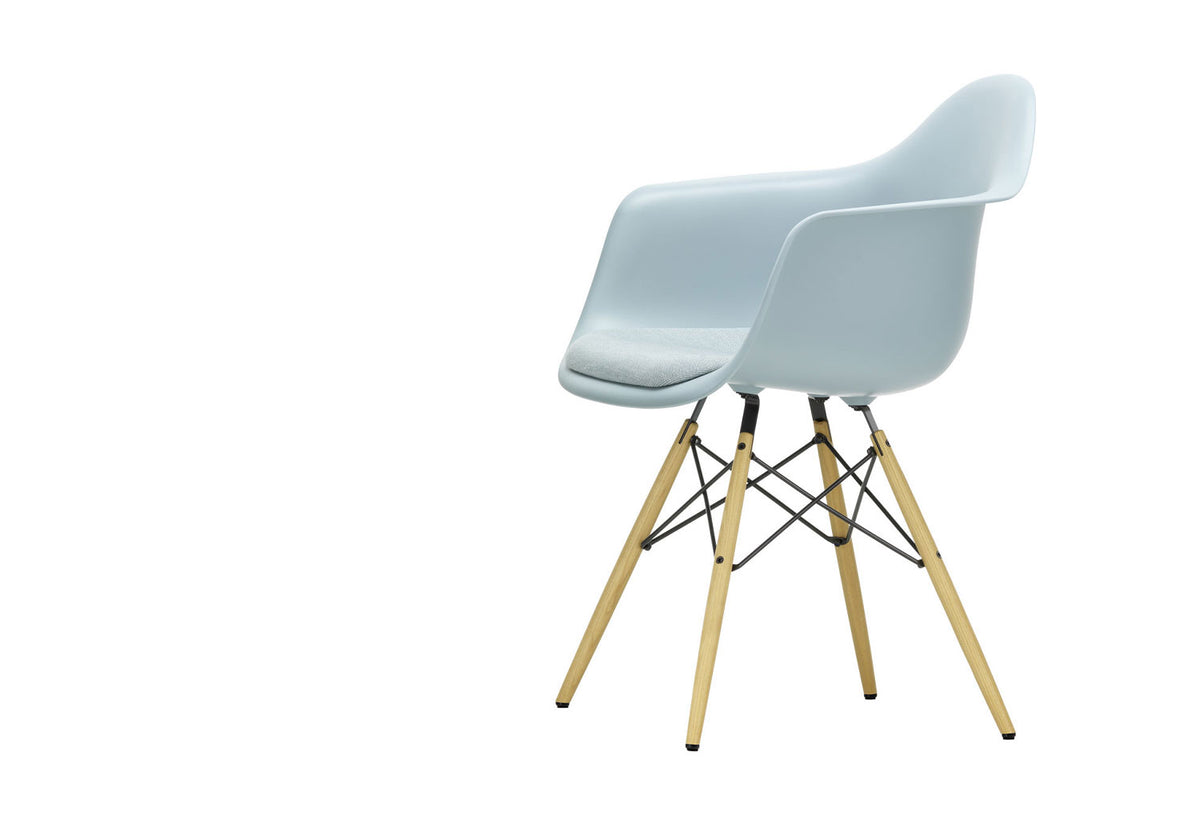 Eames RE DAW Armchair with Upholstery, Charles and ray eames, Vitra