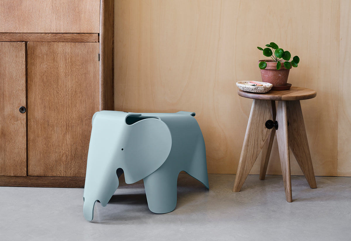 Tabouret Bois, Jean prouve, Vitra