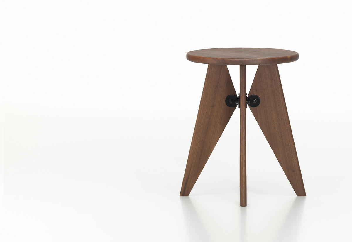 Tabouret Bois, Jean prouve, Vitra