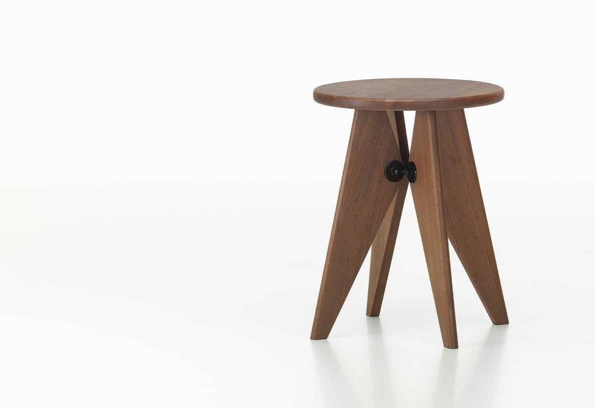 Tabouret Bois, Jean prouve, Vitra