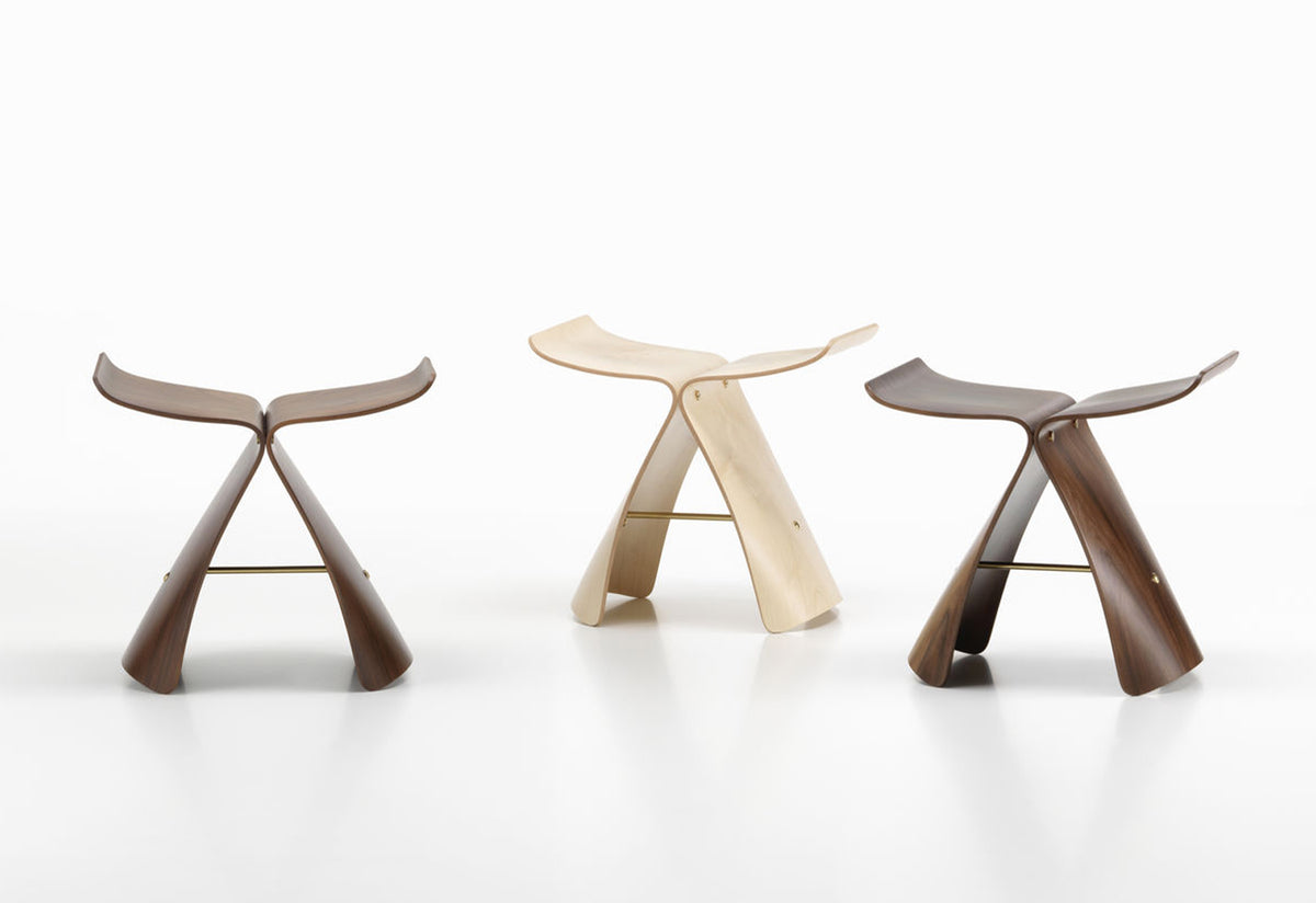 Butterfly Stool, Sori yanagi, Vitra