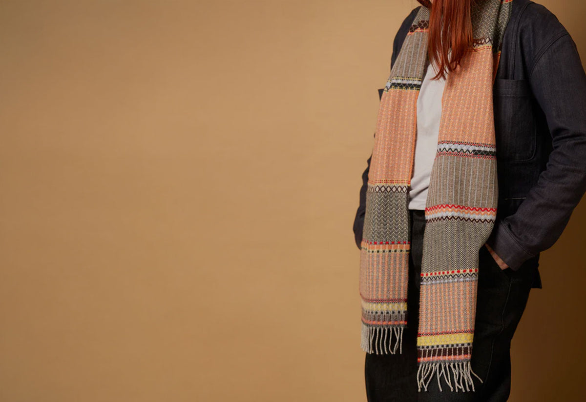 Cassia Scarf | Peach, Wallace sewell, Wallace sewell