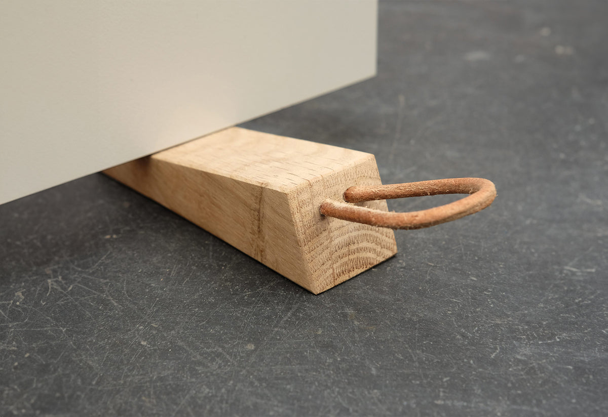 Oak Wedge Doorstop, Wild and wood