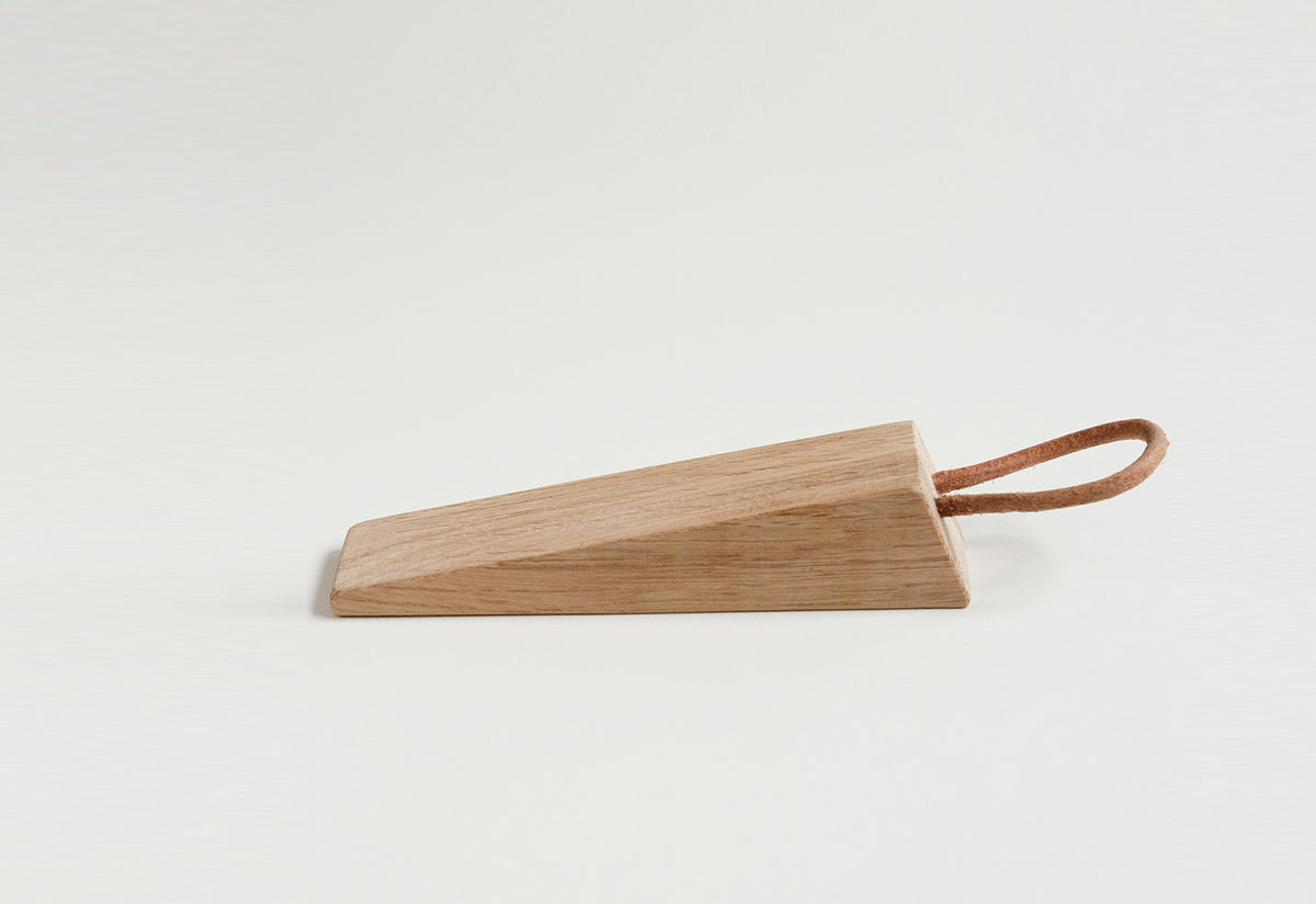 Oak Wedge Doorstop, Wild and wood