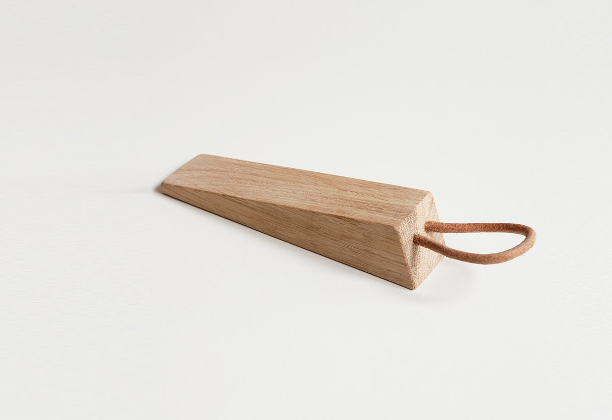 Oak Wedge Doorstop, Wild and wood