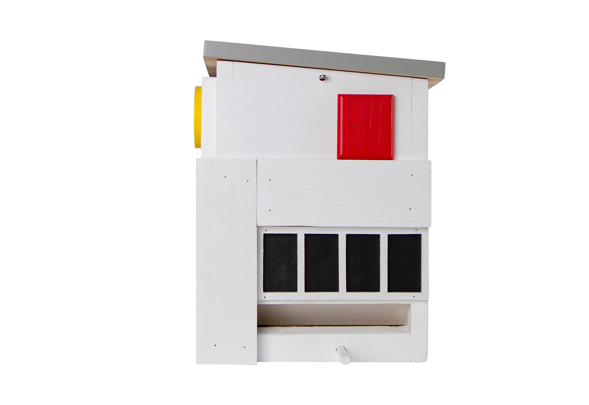 Multiholk De Stijl Bird House, Wildlife garden