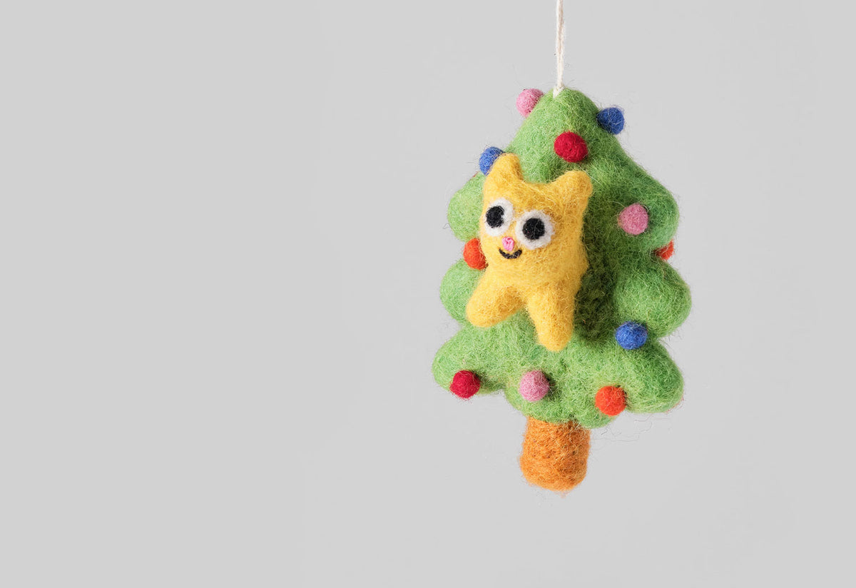 Cat in a Tree Decoration, Elliot kruszynski, Wrap magazine