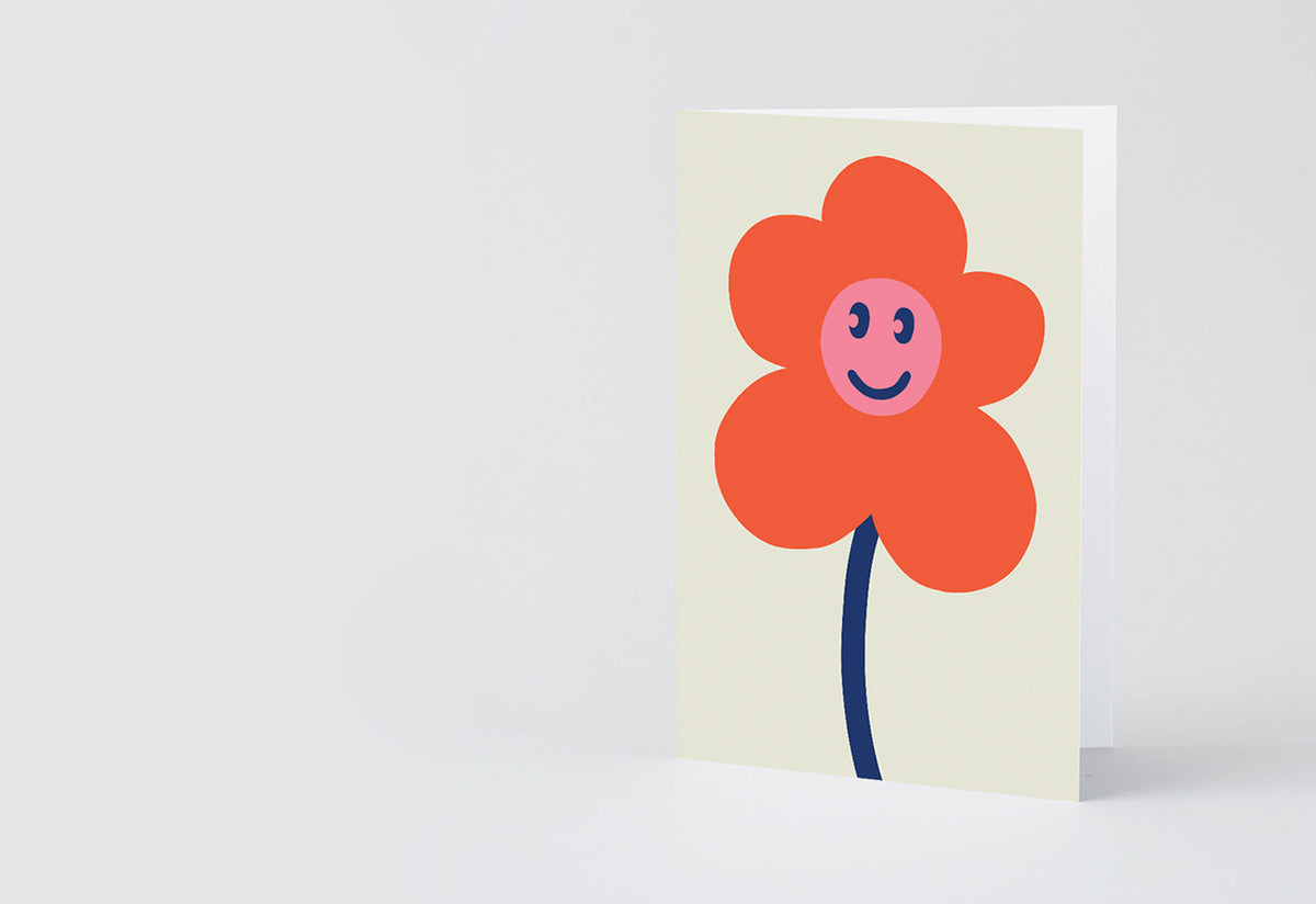 Happy Flower Card, Micke lindebergh, Wrap magazine
