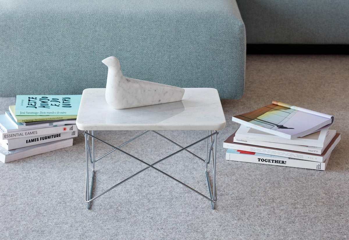Eames LTR marble occasional table, 1950, Charles and ray eames, Vitra