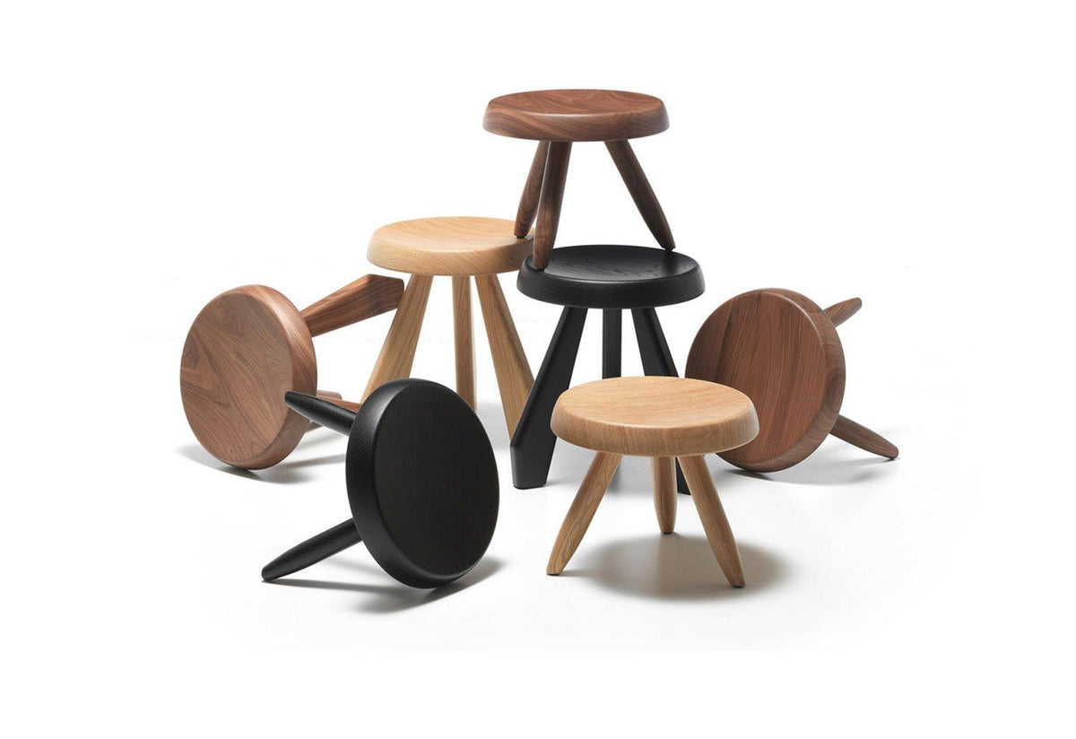 524 Tabouret Berger, Charlotte perriand, Cassina