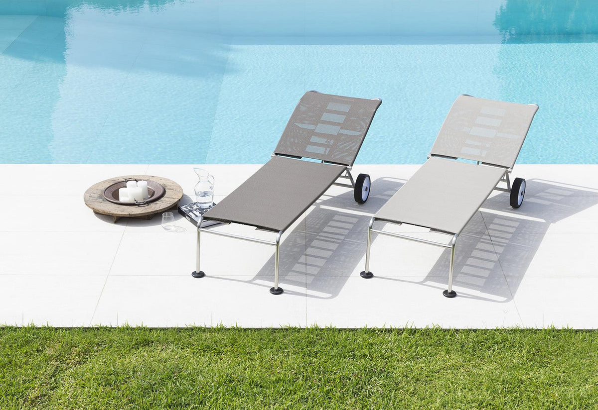 Green Outdoor Lounger, Giandomenico belotti, Alias