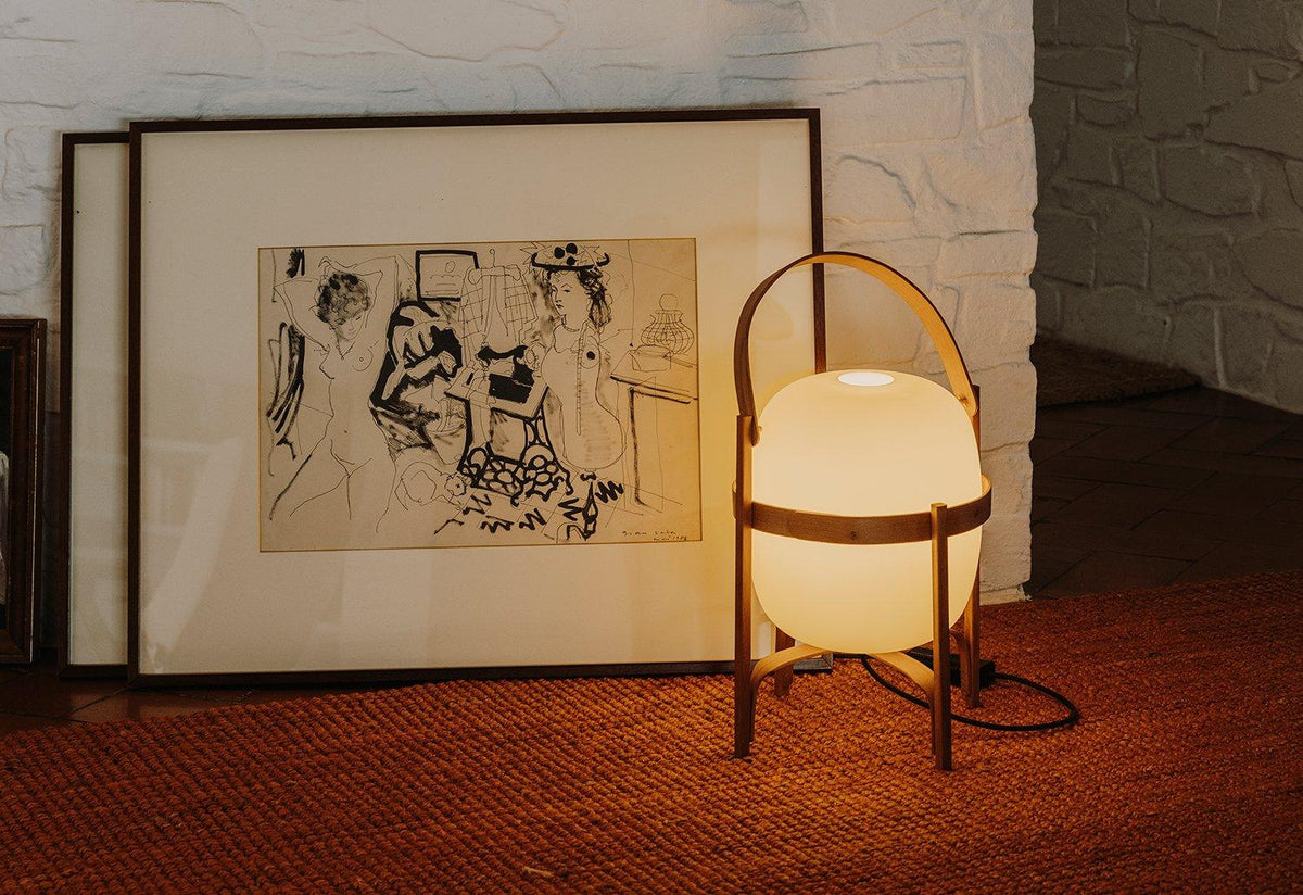 Cesta Table Lamp, Miguel mila, Santa and cole